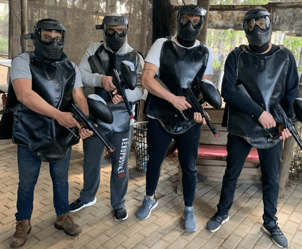 Reinserção social - postagem paintball
